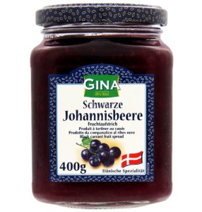 Dżem z Czarnej Porzeczki 400g Gina